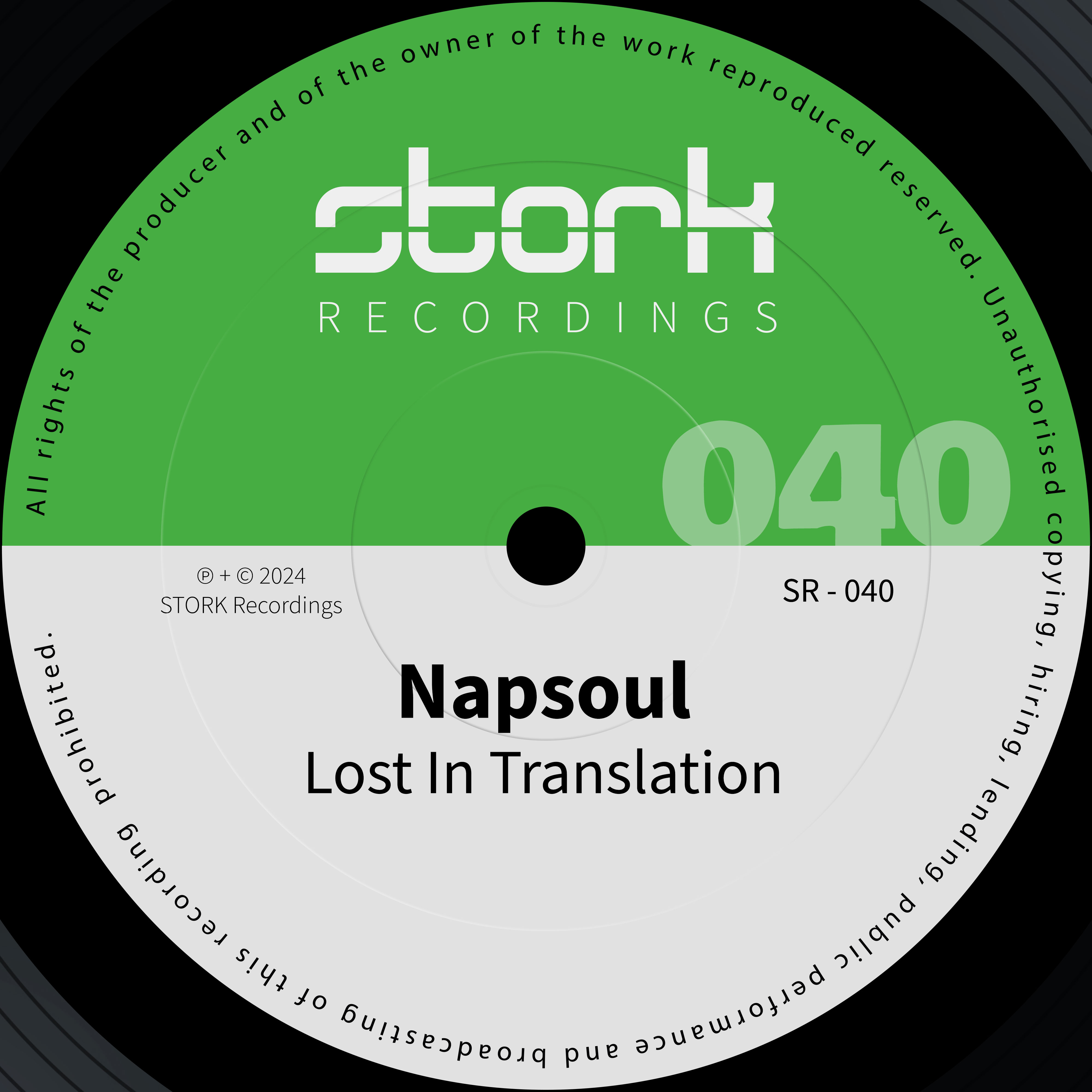 Lost In Translation by Napsoul – STORK Recordings SR-040